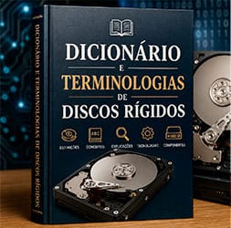 Técnico da LabDisk analisando um HD danificado em laboratório próprio